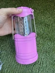 Led Pink Camping Lanterns, Portable Lights, Outdoor Handled Lamps, Essen. Fixed Price $15.00.