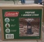 Coleman 5431-700 Propane 1-burner Camp Stove , New In Box. Fixed Price $24.95.