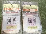Nos Unopened Pkg Of 2 Greatland Mantles Awm785- Lot Packages (4 Mantles). Fixed Price $9.99.