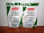 4 Genuine Coleman Insta Clip #95 Lantern Mantles 2-2 Packs Factory Sealed. Fixed Price $21.95.