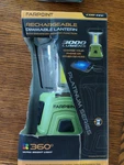 Farpoint 3,000-lumen Plantinum Rechargeable Lantern Memory Function Ultra Bright. Fixed Price $34.95.