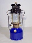 6/1949 Coleman 242c-243a Custom Black/blue 1930's-green Sunshine Glass-working. Fixed Price $215.00.