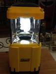 Coleman Yellow 5317 Series Collapsible Battery-powered Camping Lantern With Bulb. Fixed Price $32.99.