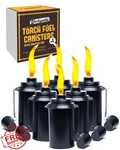Backyadda Torch Fuel Canisters, 12oz, 6-pack, Tiki Compatible, Metal Wi.... Fixed Price $42.99.