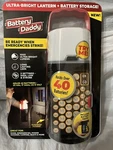 Battery Daddy Batteries Storage Box + Lantern As Seen On Tv 1000 Lumens Tester. Fixed Price $25.00.