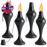 Fan-torches 4 Pack Metal Table Top Torches, 18 Oz Citronella Torches For.... Fixed Price $54.14.