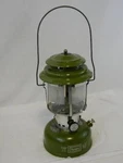 Vintage Sears / Coleman 72325 Two Mantle Avocado Green Gasoline Lantern 2/1974. Fixed Price $149.85.