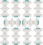 10 Pieces Lantern Mantles 3-layer Propane Gas Lamp U Shape For Blue. Fixed Price $20.52.