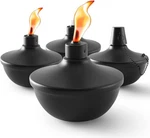 4 Pack Metal Table Top Torches, 22oz Citronella Torches For Outside, Black 4p. Fixed Price $41.58.