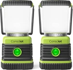 Consciot Led Battery Powered Camping Lantern, 1000lm, 4 Light Modes, Ipx4 Waterp. Fixed Price $38.08.