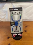 New Nite Ize Buglit Led Micro Flashlight Blue / Lime Green 6 Lumens W/ S-biner. Fixed Price $13.95.