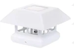 2 Greenlighting Veranda White Solar Post Cap Light Fits 4x4 Wood Vinyl Adapters. Fixed Price $15.10.