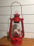 Vintage Red Barn Lantern American Camper Rk12. Fixed Price $16.00.