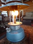 Montgomery Wards Western Field 60-9583 Any Type Of Fuel Two Mantle Lantern. Fixed Price $50.00.