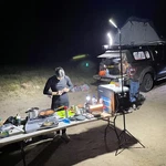 Led Camping Lights 23000 Lumens Telescoping Light Tripod, Night Fishi.... Fixed Price $214.79.