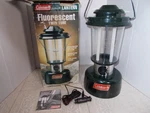 Coleman Model 5355f700 Fluorescent Lantern W Car Adapter Camping In & Outdoor. Fixed Price $19.95.