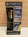 Off Grid Tools Portable Lantern Bright Cob Led, Magnetic Base, New. Fixed Price $15.00.