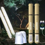 Selorss Portable Inflatable Ip66 Waterproof Camping Light, Strobe, Khaki 2-pack. Fixed Price $57.84.