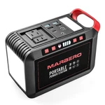 Marbero 200w Portable Power Station 148wh Camping Solar Generator Light Red. Fixed Price $140.35.