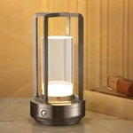 Portable Metal Table Lamp, Cordless Rechargeable Battery Powered .... Fixed Price $25.04.