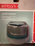 Embark Small Lantern 5 Light Modes High, Med, Low, Strobe & Sos. Water Resistant. Fixed Price $13.00.