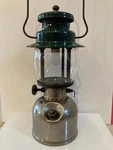 Vintage Coleman Lantern 242a Single Mantle, Pyrex Globe. Fixed Price $310.00.