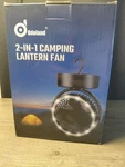Odoland 2-in-1 Camping Lantern Fan Ultra Bright Led Weather Resistant Od0402. Fixed Price $16.92.