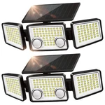 Ume Solar Outdoor Lights 3000 Lumen 7000k, 152 Led Super Bright Motion Sensor.... Fixed Price $45.90.