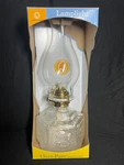 Lamplight Ultra-pure Liquid Lamp Lantern With A Natural Flame Refillable Table. Fixed Price $38.89.