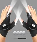 Moipejo Led Flashlight Gloves, Gifts For Men Button Batteries Powered, Black. Fixed Price $28.88.