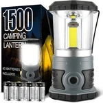Led Camping Lantern Battery Powered 1500 Lumen Cob Light 4*d.... Fixed Price $76.15.