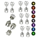 Ayamaya 5 Pairs Led Earrings Changing Color Light Up Studs Flashing. Fixed Price $37.38.