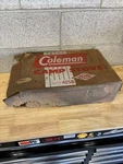 New 1959 Coleman 425b 2 Burner Gas Camp Stove Orig Box Rare Nos Unused. Fixed Price $200.00.