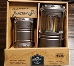 Adventure Is Out There Collapsible Led Large & Small Lantern Set New And Sealed. Fixed Price $19.95.