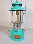 2/1955 Coleman 220e/235 Custom Throwback Seafoam Lantern-underlined Sunshinelens. Fixed Price $225.00.