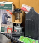 Coleman Lantern 295-746 Two Mantle Powerhouse Duel Fuel With Travel Case +nib. Fixed Price $140.00.