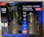 Itek Collapsible Lantern Combo Pack New. Fixed Price $33.00.