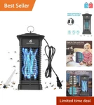 Homesuit Bug Zapper - Effective 365 Nm Mosquito Control For Peaceful Nights. Fixed Price $35.99.