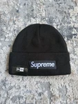 Supreme New Era Box Logo Black Beanie Fw25 Brand Sealed In Bag. Fixed Price $45.00.