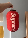 Supreme Red Hanging Lantern Fw 19'. Fixed Price $70.00.
