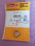 Coleman Propane Hose Adapter - Operate 2 Items From 1 Tank . 5410a1601 Nos. Fixed Price $14.88.