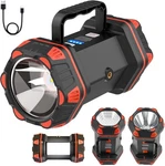 Led Camping Lantern Rechargeable, Lights 1500lm, 8 1pack, Orange. Fixed Price $35.35.
