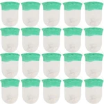 Missjojiay 20pcs Lantern Mantles Propane For Gas Light Mantle White And Green. Fixed Price $13.99.