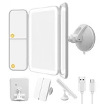 Hoxutym Trifold Led Vanity Mirror With Lights, Bathroom Shower Po.... Fixed Price $31.79.