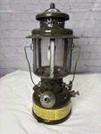 1967 Coleman Us Military Quadrant Glass Gasoline Lantern Model 252a. Fixed Price $79.99.