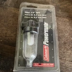 Nos Coleman Power Mate Filter 1/4 Npt 019-0187ct. Fixed Price $14.95.