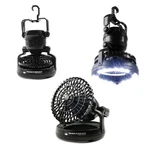 Wakeman Outdoors Camping Lantern W/ Ceiling Fan 18 Led Bulbs 2-speed. Fixed Price $27.92.
