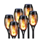 Toodour Solar Halloween Lights Outdoor, 6 Pack Led Torch Fli... Fast Ship. Fixed Price $32.96.