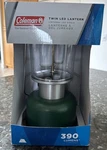 Coleman Led Lantern 390 Lumens Twin Adjustable Brightness 8d Batts. Fixed Price $53.99.