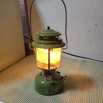 Vintage Sears Avocado Dual Mantle Model 72325 Lantern. Fixed Price $130.00.